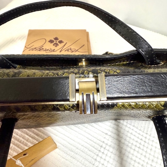 Patricia Nash Camellino  Italian Python Collection, color Olive - Picture 7 of 11